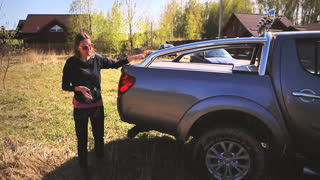 Лиса Рулит 2015 - Обзор и тест-драйв Мицубиси/Mitsubishi L 200. Лиса Рулит.