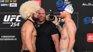 UFC 254: Битвы взглядов