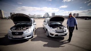 Выбор есть. Тест драйв от Лисы - Лада Гранта vs Datsun on-Do. Ну развод же!
